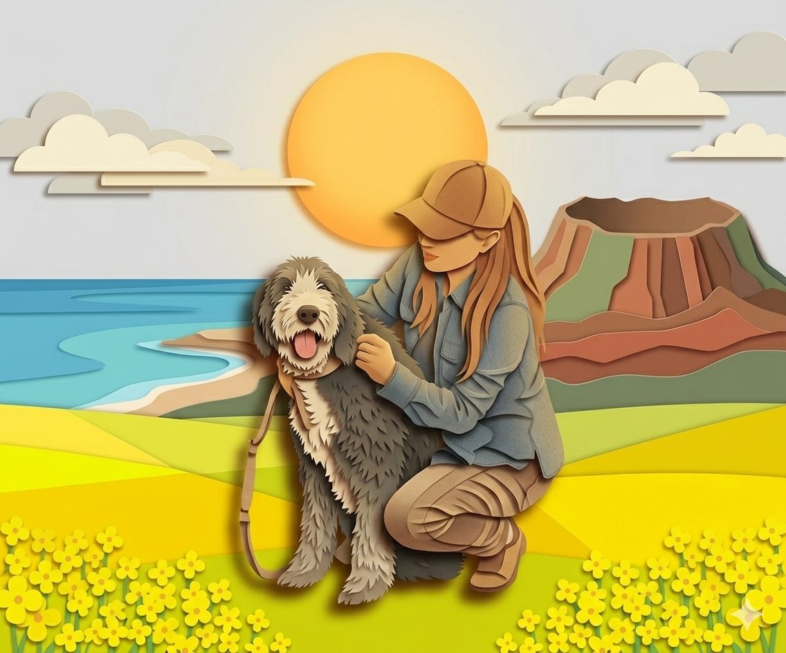 꿈꾸던 정원의 오후